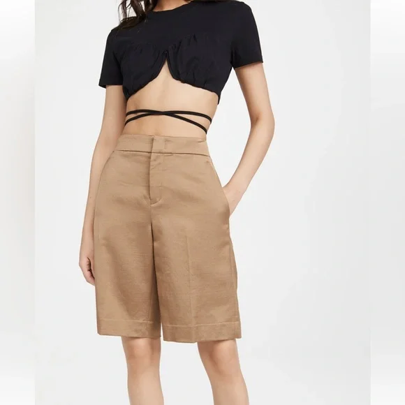 NWT Jacquemes Baci Tee Shirt in Black. - Picture 5 of 9